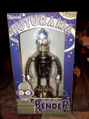 Futurama Bright N Shiny Bender Robot 8"inch