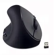 Left-Handed Mouse,2.4GHz Ergonomic Vertical DPI 800/1200/1600 Wireless Mouse ...