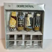 Set of 4 Boston Warehouse Debbie Mumm "Garden Cat" Spreaders