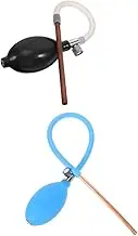 2pcs Sugar Blower Pump Sugar Art Blower Kit Candy Art Blowing Tools Sugar Blowing Supplies Baking Equipment Set