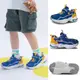 【KangaROOS 美國袋鼠鞋】童鞋 FUSION 2 復古老爹鞋 運動鞋 休閒鞋(藍/黃-KK32324)