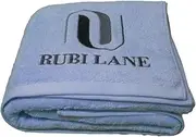 Rubi Lane Bamboo Bath Towels - 100% Bamboo Fibers, Antibacterial, Hypoallergenic, Quick-Drying, Eco-Friendly & Sustainable - Luxury Towels for Home & Spa Use (Rubi Sky)