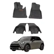 Floor Mats for Mini Cooper 4DR 2015-2019 | Custom Fit Leather Floor Mat