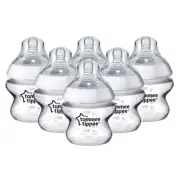 Tommee Tippee Closer to Nature® Baby Bottles, Breast-Like Teat with Anti-Colic V