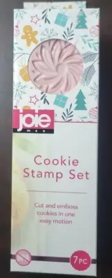 JOIE MSC Cookie Stamp 7 Piece Set New in box