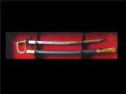 2 TIER WALL & TABLE SWORD DISPLAY WOODEN STAND RACK L Two Uses