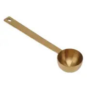 Gold Coffee Spoon, Stainless Steel Coffee Measuring Spoon Coffee Scoop Tables...