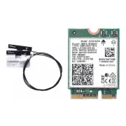 AX201NGW WiFi Card with 2XAntenna 2.4 Ghz+5Ghz WiFi 6 3000Mbps M.2 CNVio29544