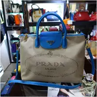 在飛比找蝦皮購物優惠-美麗堡outlet精品 PRADA 經典徵章 BN2106 