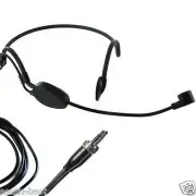 ME1 Black Wearing Headset Headworn Microphone For Sennheiser G1 G2 G3 Wireless