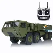 1/12 HG P801 8WD RC US Military Truck 8x8 Metal Chasis Model 2.4Ghz Radio Servo