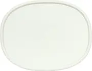 CorningWare F-2-PC Oval French White 2.5-qt or 1.5-qt Lid