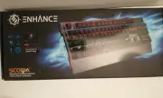 ENHANCE Mechanical Gaming Keyboard - SCORIA Rainbow LED Backlit 104 Keys