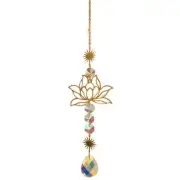 Flower Suncatchers Window Hanging Ornaments Crystal Prism Suncatchers Sunlight