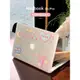 適用于macbook保護殼2023款air蘋果電腦macbookpro筆記本13.3寸保護套透明Mac超薄14/15寸軟外殼卡通全包磨砂