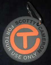 Scotty Cameron Putting Disc Bag Tag Circle T Putting Disc New