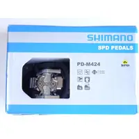 在飛比找蝦皮購物優惠-Shimano PD-M424 SPD MTB Pedals
