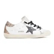 [Golden Goose] Golden Goose-Optic White Superstar Cow Leather Sneakers-Donna 37 IT