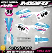 Yamaha YZ 250 2022 model Full custom graphics kit G FORCE F style stickers decal