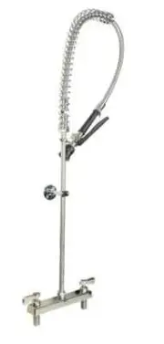 BK Resources EVO-8DMPR Evolution 8" Center Deck Mount Pre-Rinse Assembly