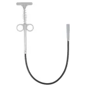 Flexible Grabber Claw Pick Up Tool 0.6 M Drain Clog Remover Tool Grey