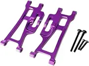 2Pcs RC Suspension Arm Rear Lower Swing Arms 1/14 RC Car RC Truck Stable RC Model Accessory Rear Lower Swing Suspension Arm, Violet