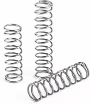 Compression Springs Springs Metal Springs 100pcs Mini Return Springs, Return Spring Released, Steel Spring Compression 10mm/15mm/20mm/25mm/30mm Long(0.4mm*5mm*30mm)