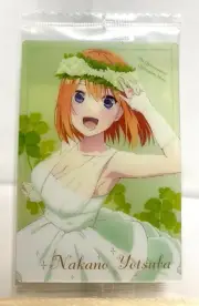 The Quintessential Quintuplets Movie Wafer Card Yotsuba C-04 Unopened Japanese