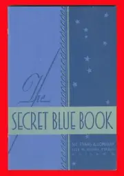 Gambling SECRET BLUE BOOK by H. C. EVENS, Chicago 46 year old, reproduction