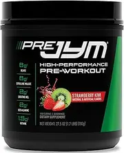 JYM Supplement Science Pre JYM Strawberry Kiwi Pre Workout Powder - BCAAs, Nootropics, Creatine HCI, Citrulline, Beta-Alanine, Betaine, Taurine, Huperzine | | 30 Servings