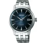 【SEIKO】精工 PRESAGE 復刻紀念機械錶-藍灰/40MM 送6入手錶收藏盒(4R35-01T0A SRPB41J1)