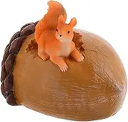 Mipcase Squirrel Shaped Key Hider Outdoor Key Box Money Storage Space Efficient Design for Garden and Home Use