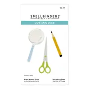Spellbinders Field Notes Tools Etched Dies from the Field Notes Collection