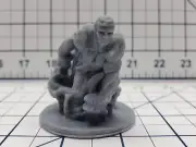 Empire of Scorching Sands - Sand Golem Mini - DND - Pathfinder - Dungeons & Drag