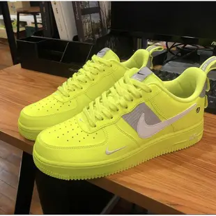 Nike Air Force 1 07 LV8 Utility Volt 熒光綠 AJ7747-700潮鞋