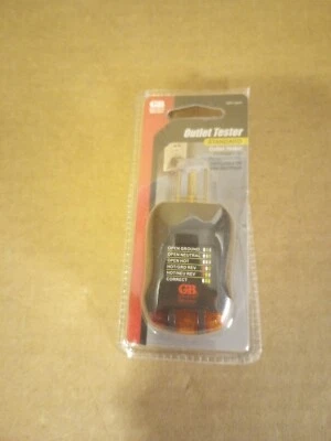 Gardner Bender 110-120 VAC Outlet Tester Brand New Factory Sealed!