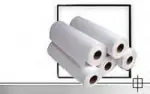 4 mil Double Matte Inkjet Plotter Film 36" x 125' Mylar 2" core Roll