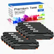 10PK W2020X Toner Cartridge for HP 414X LaserJet Pro M454 M454dn M454dw M479