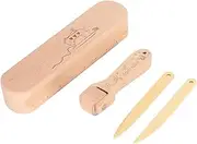 Tailors Clapper Seam Roller， Point Turner Sewing Tool ，Finely Polished Wooden Clapper Sewing Tool Professional Supplies Seam Flattening Tool Point Tuner for Sewing Embroidery