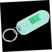[BESPORTBLE] Electronic Watch Key Chain Small Watches Watch for Clip on Watch Clip Watch Digital Watch Key Chain Watch Student Watch for Necklace Key Watch Green Plastic