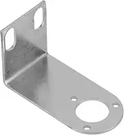 Rotary Encoder Bracket, Metal, 21mm Hole, L Type, Stable, , Glossy, Replacement, Compact, Standard Size, Wear , Machine (L Type)