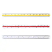 Triangular Scale Drafting Ruler for Engineer Architectural Ruler Architect Scale