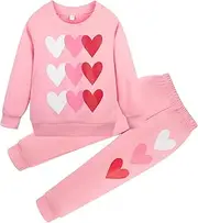 [RETSUGO] Girls 2 Piece Outfits Toddler Girls Leopard Print T-Shirt and Leggings Set School Outfits Girl Clothes Fall Sets
