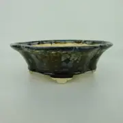 Bonsai Pot by Keiun - Fukuda Keiun Small Size Approx. 18cm Length - Prunus Pot