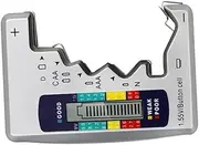 FELTECHELECTR Portable Battery Tester Digital Battery Checker Easy-to-Read LCD Display for Home Car