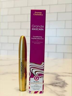 Grande Cosmetics Grandelash Conditioning Peptide Mascara Rich Black - Full Size