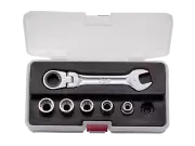 KTC Socket set for ratchet glasses TBZ1406 Japan