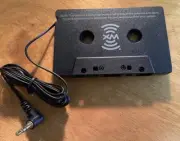 XM Sirius Radio Cassette Tape Adapter to 3.5mm Stereo AUX Plug, IPhone MP3 IPod