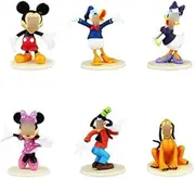 Birthday Cake Figure Mickey Cake Topper Figure Mickey Mouse Figures Birthday Cake Toppers Decorations Minnie Mickey Mouse Action Figure Collectables Micky Minnie Decorative Figures Mickey Figure