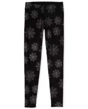Halloween Pants Glitter Spider Web Leggings Holiday Costume Black Women's Medium